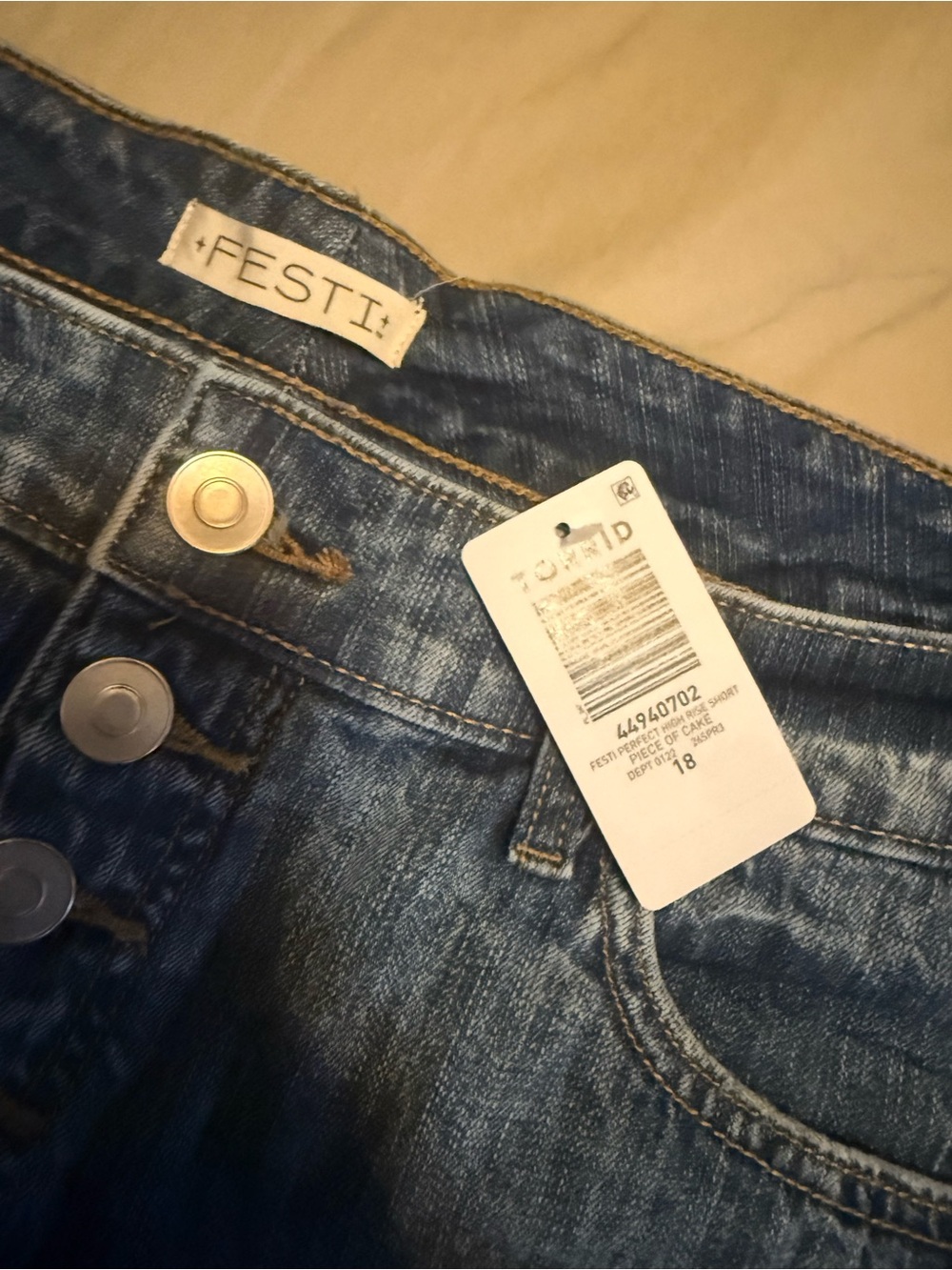 Women's torrid Festi Blue High-Waist Button-Fly Jeans